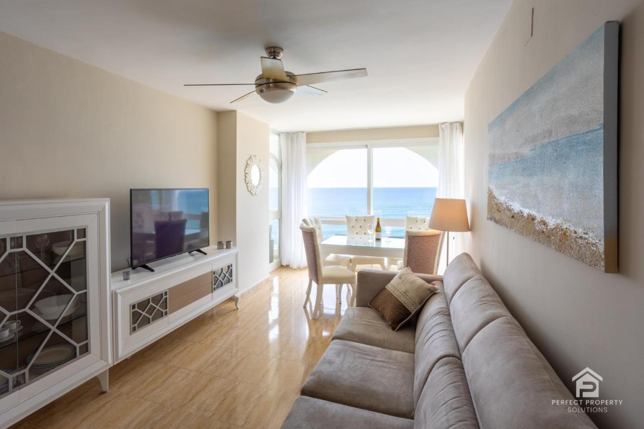 Apartment Aguamarina On The Beach Front Malaga Exterior photo